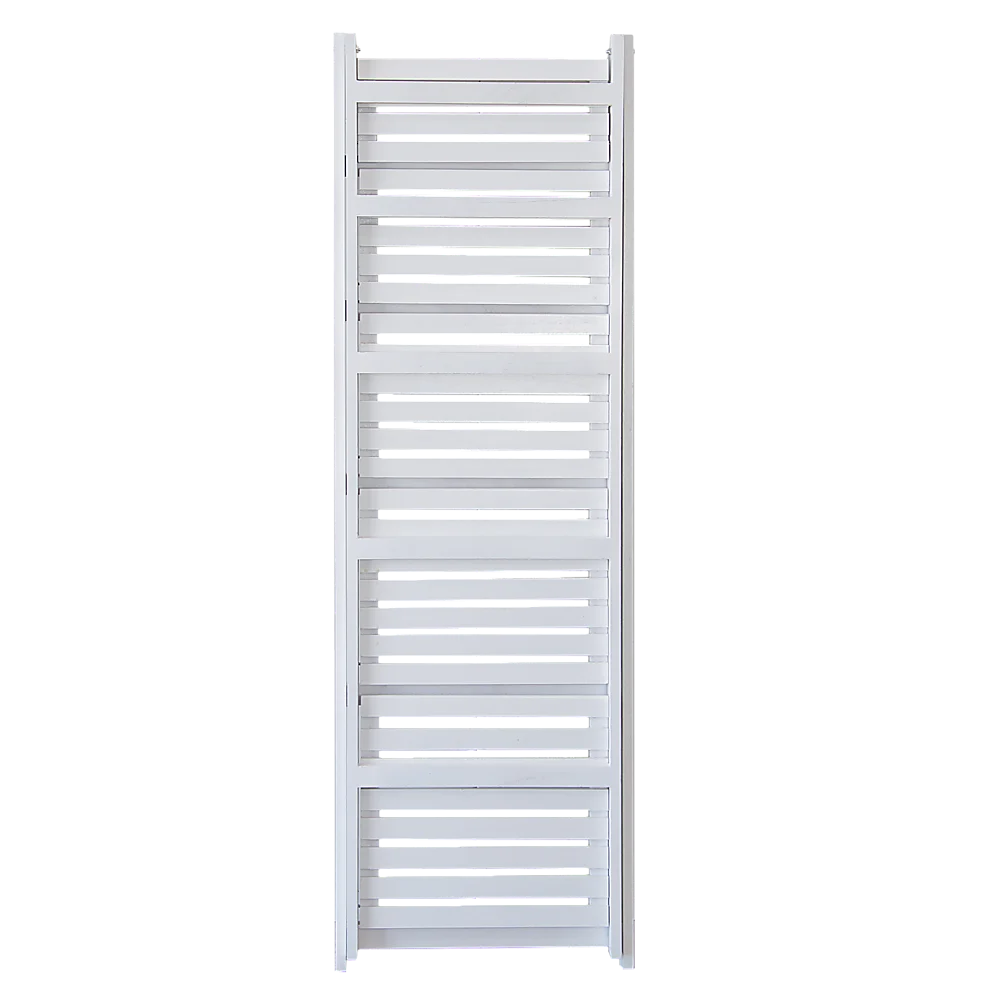 5 Tier Wooden Ladder Shelf Stand Storage Book Shelves Shelving Display Rack