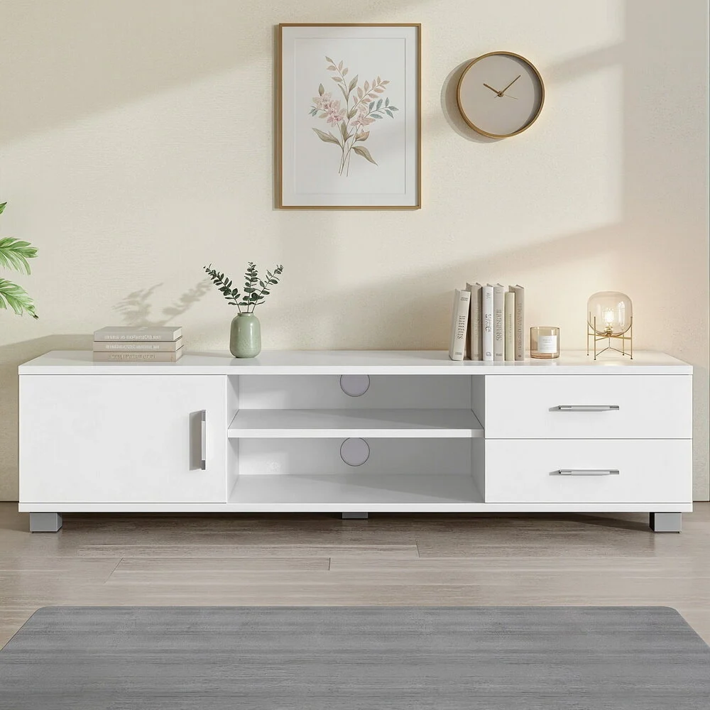 Artiss Entertainment Unit TV Cabinet 120 cm White Dylan