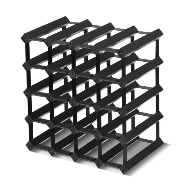 Artiss Wine Rack 20 Bottle – Black