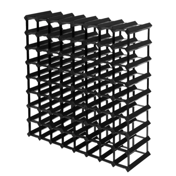 Artiss Wine Rack 72 Bottle – Black