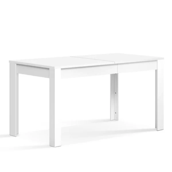 Artiss Dining Table Rectangular 4 Seater 120 cm White Natu