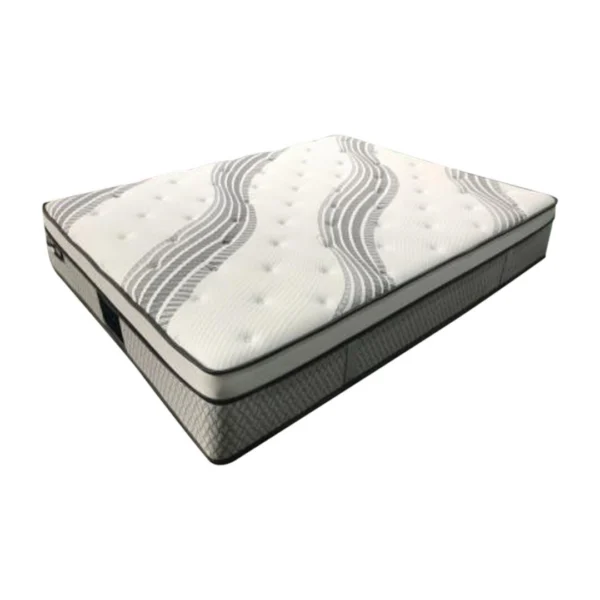 Queen Mattress in Gel Memory Foam 6 Zone Pocket Coil Soft Firm Bed 30 cm Thick