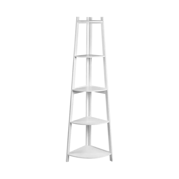 Corner Ladder Shelf Bookcase Display Storage Unit