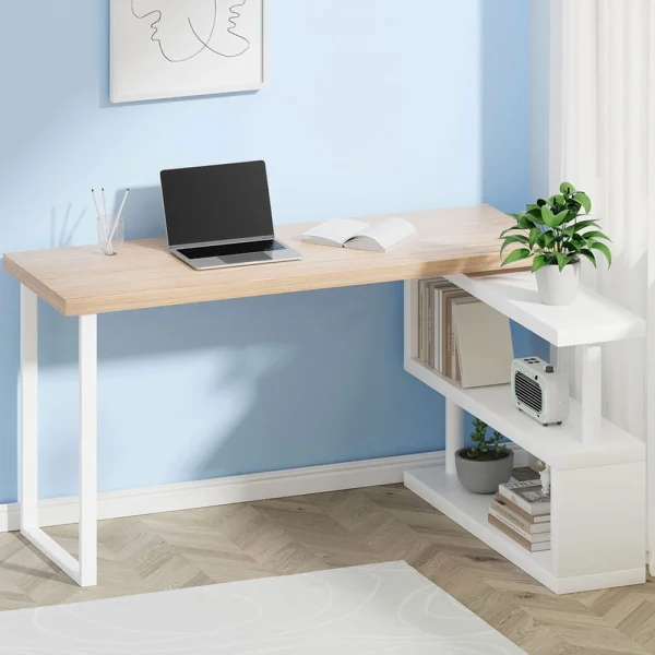 Artiss Computer Desk Bookshelf 140 cm