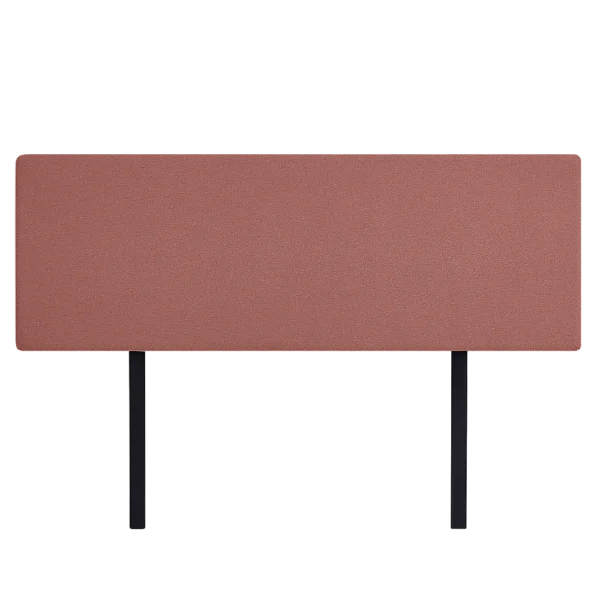 Linen Fabric King Bed Deluxe Headboard Bedhead – Pearl Copper Brown
