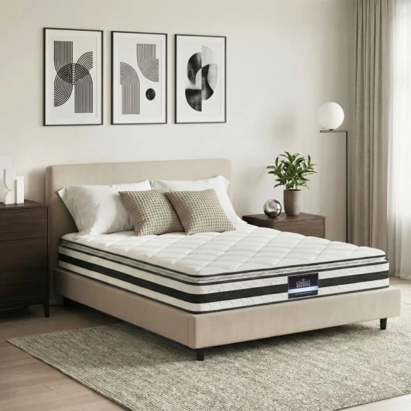 Giselle Bedding King Pillow Top Mattress – 21 cm
