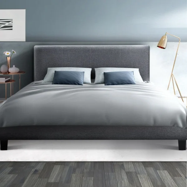 Artiss NEO Queen Bed Frame – Grey