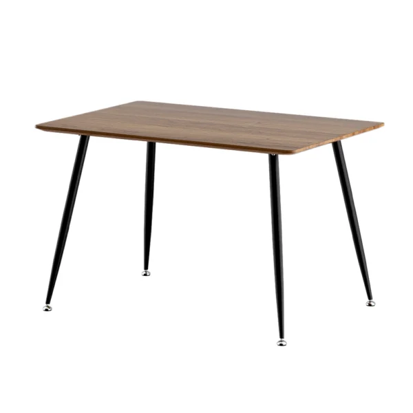 Artiss Dining Table 4 Seater Kitchen Cafe Wooden Table Rectangular 120 cm