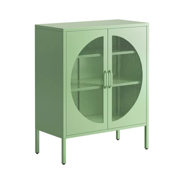 Artiss ELSA Buffet Sideboard Metal Cabinet – Green