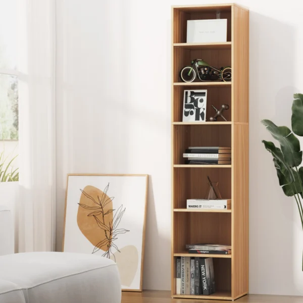 Artiss Bookshelf 7 Tiers MILO – Pine