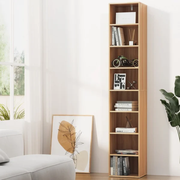 Artiss Bookshelf 8 Tiers MILO – Pine