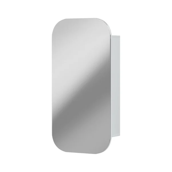 Cefito Bathroom Mirror Cabinet Medicine Shaving Arch Wall Hung 450x900 mm – White