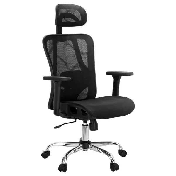 Artiss Ergonomic Office Chair Recline – Black
