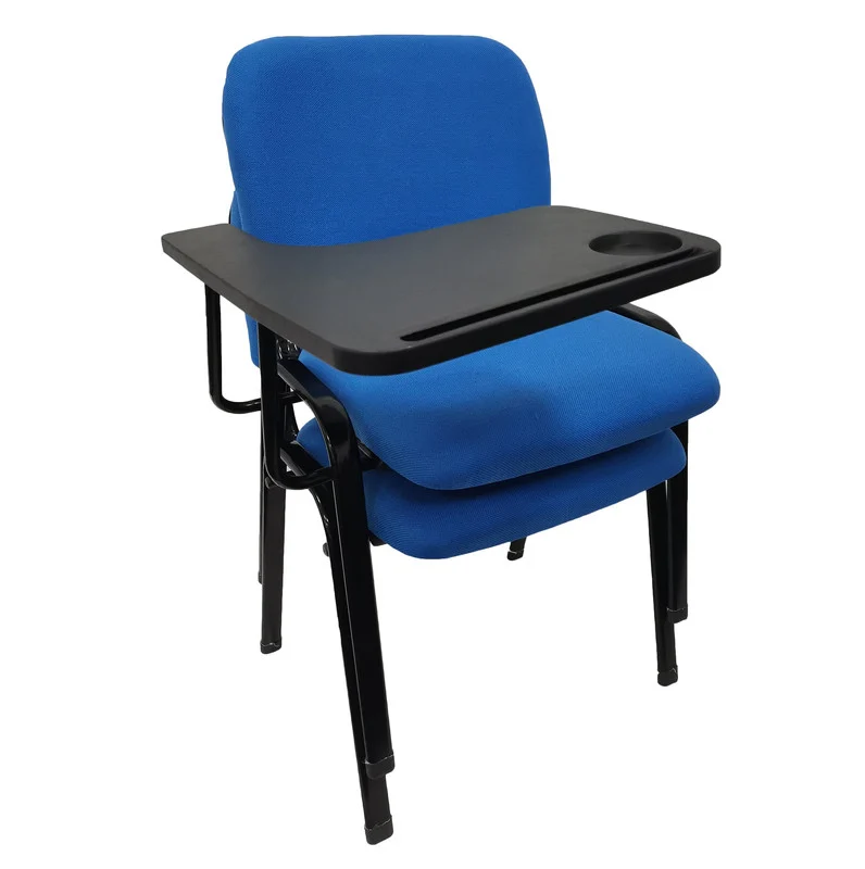 NNECN Lecture Chair with Table Top for Classroom Lecture Training Conference (Set of 6 – Blue)
