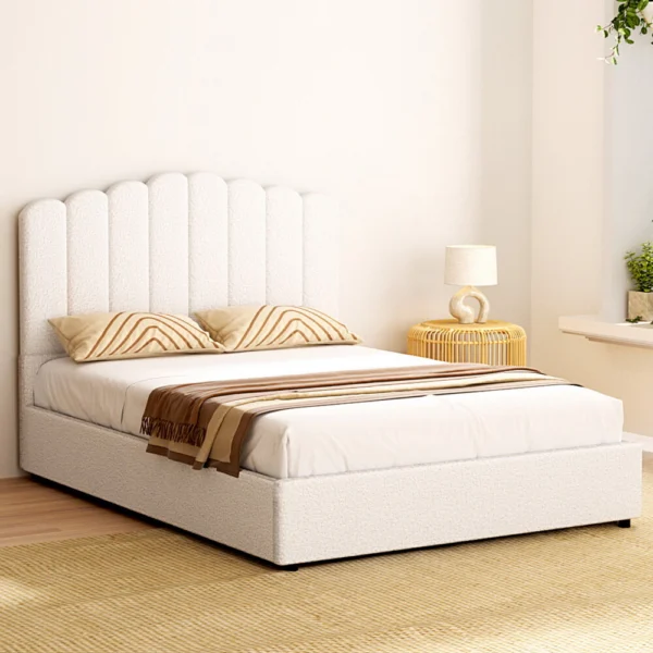 Artiss FION Double Boucle Bed Frame