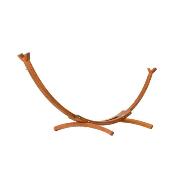 Gardeon Hammock Bed Stand Larch Wood 315 cm Length
