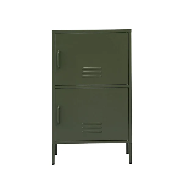 Artiss Buffet Sideboard Metal Cabinet – Double Green