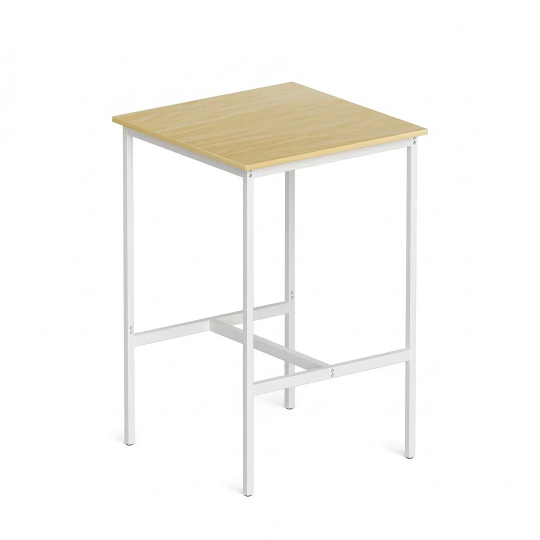 Artiss Bar Table Counter Height Kitchen High Dining Desk Pub 60x92 cm Modern – Pine