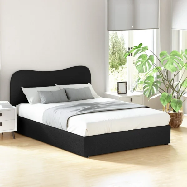Artiss DARA Double Boucle Bed Frame