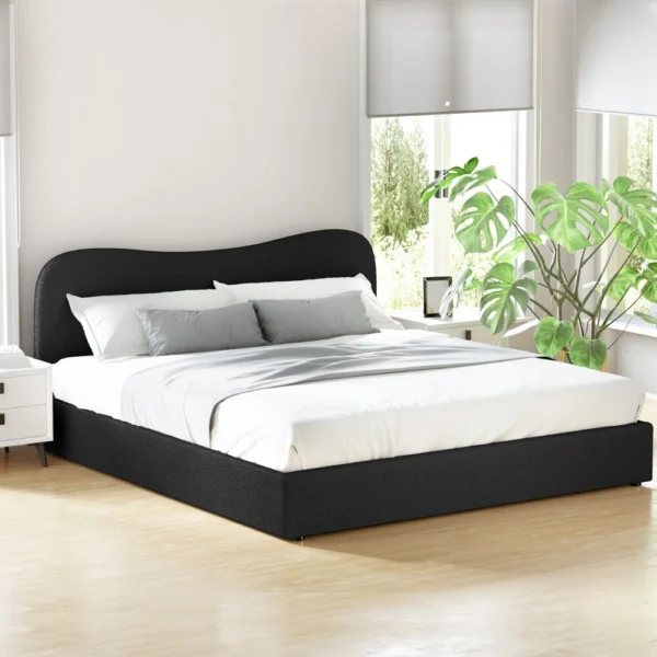 Artiss DARA King Boucle Bed Frame