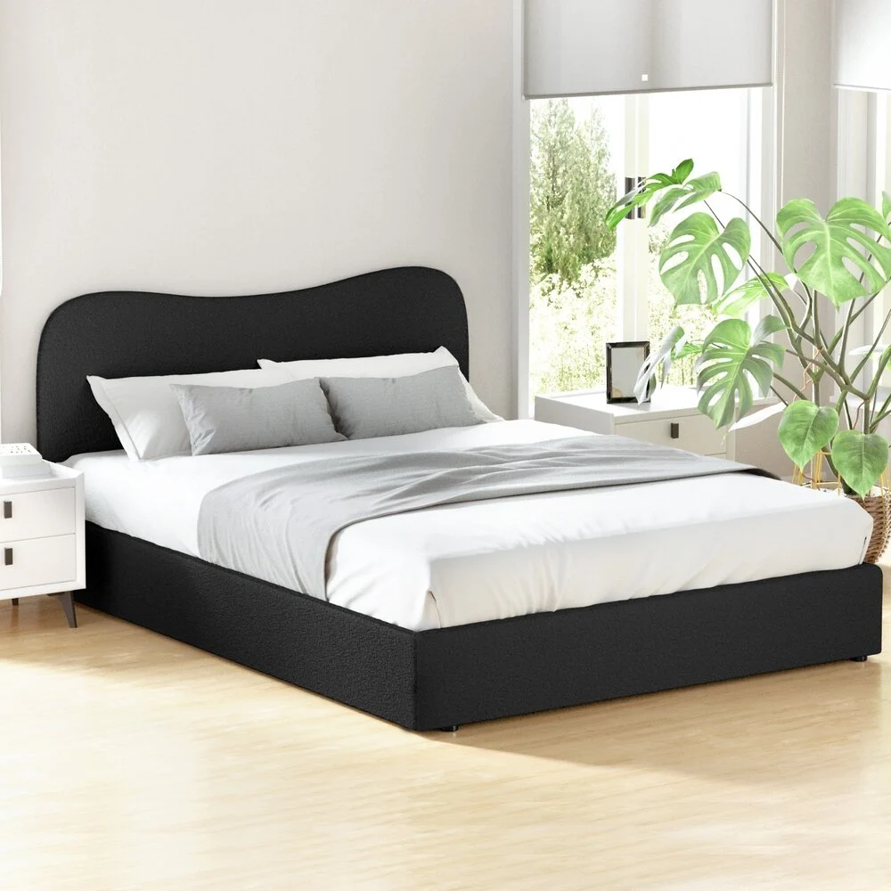 Artiss DARA Queen Boucle Bed Frame