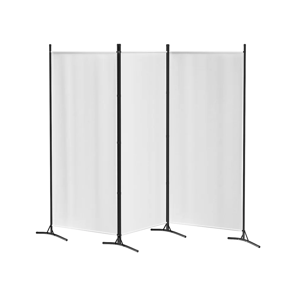 Artiss 3 Panel Room Divider Screen 260x180 cm Fabric – White