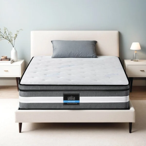 Giselle Bedding Single Gel Foam Pocket Spring Mattress – 30 cm