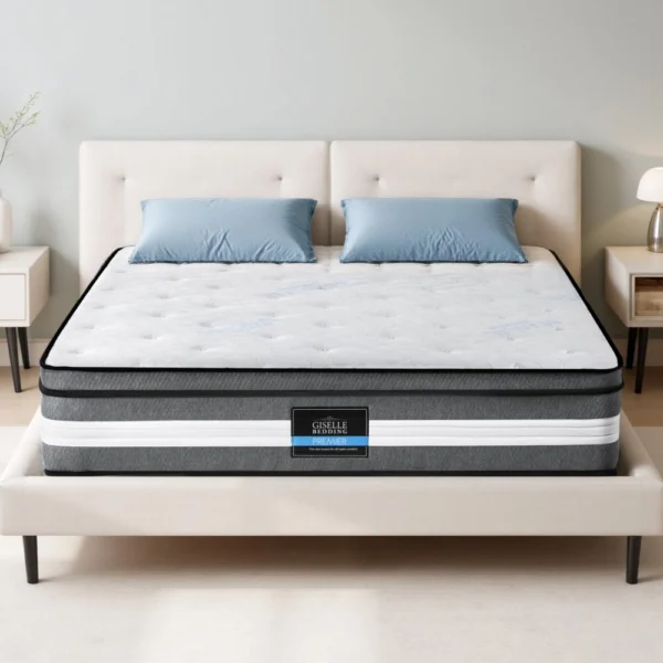Giselle Bedding King Gel Foam Pocket Spring Mattress – 30 cm