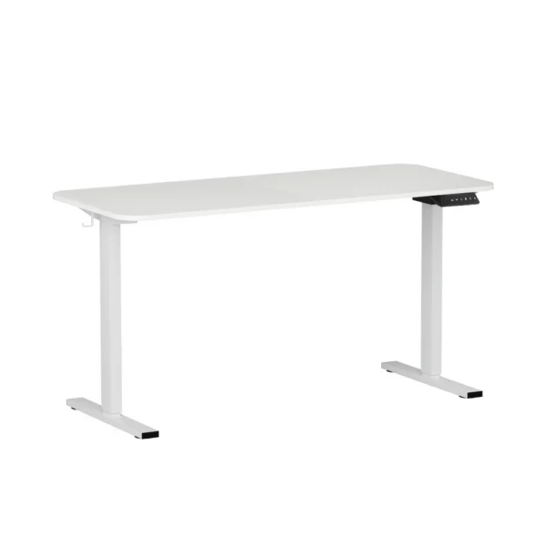 Artiss Electric Standing Desk 140 cm Adjustable Height Motorised Home Office Desk – White
