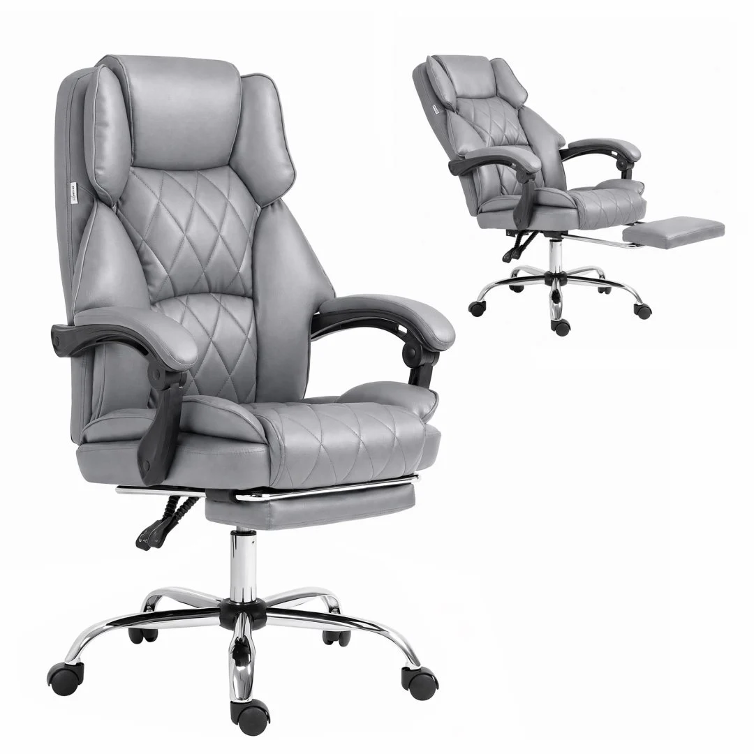 Artiss Executive Office Chair Footrest – Grey