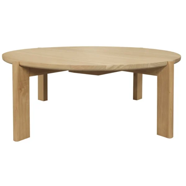 Adelle Round Coffee Table (Natural)