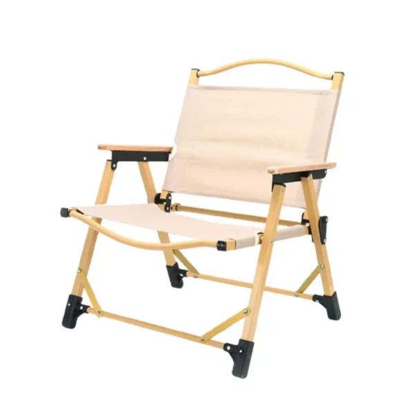 Outdoor Folding Chair Portable Camping Seat Compact Foldable Chair for Picnic – Khaki