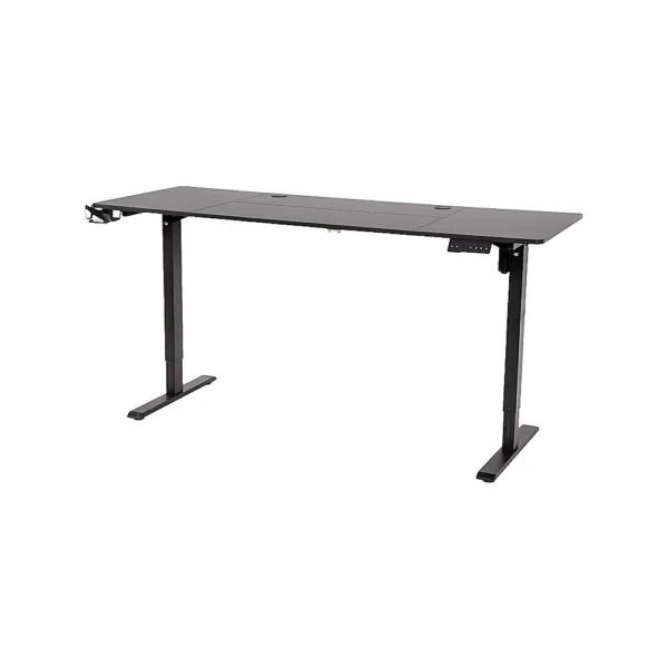 160 cm Electric Standing Desk – Height Adjustable Sit Stand Office Table in Black