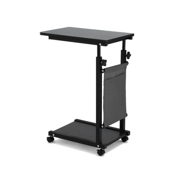 Artiss Laptop Desk Height Adjustable Mobile Workstation Computer Desks 48 cm – Black