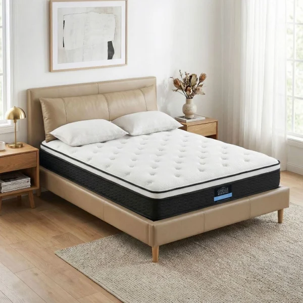 Giselle Bedding Double Euro Top Mattress – 21 cm