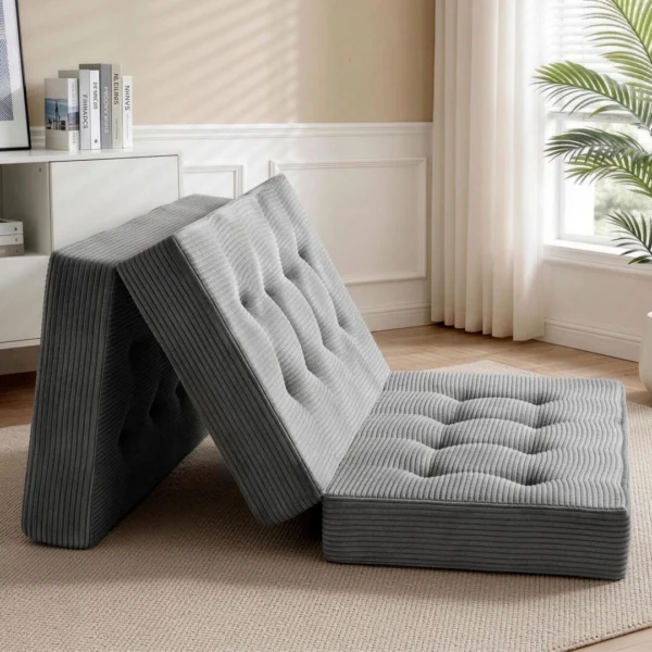 Giselle Double Folding Mattress 15 cm Foldable Foam Portable Guest Sofa Bed Camping Mat