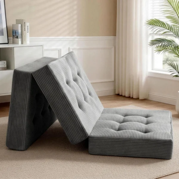 Giselle Single Folding Mattress 15 cm Foldable Foam Portable Guest Sofa Bed Camping Mat