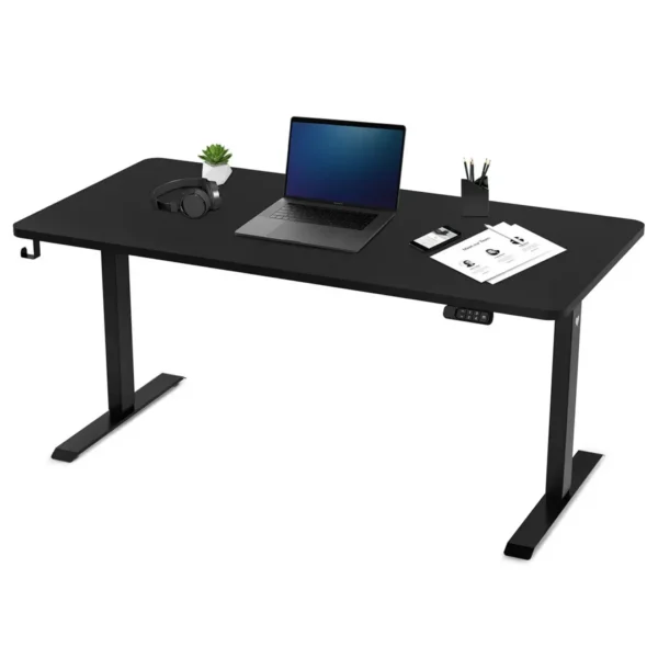 Lifespan Fitness ErgoDesk Electric Standing Desk 160 cm (Black/Black)