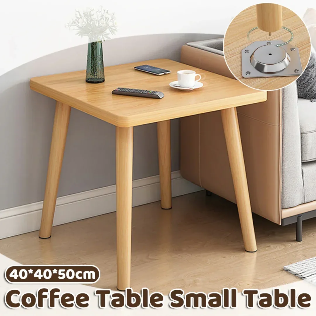 Coffee Table Small Table Mini Side Small Square Table for Living Room Bedroom