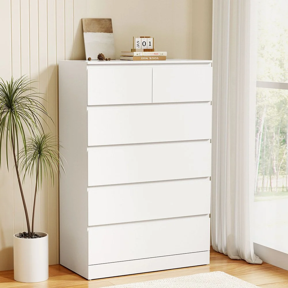 Artiss PEPE Chest of 6 Drawers – White