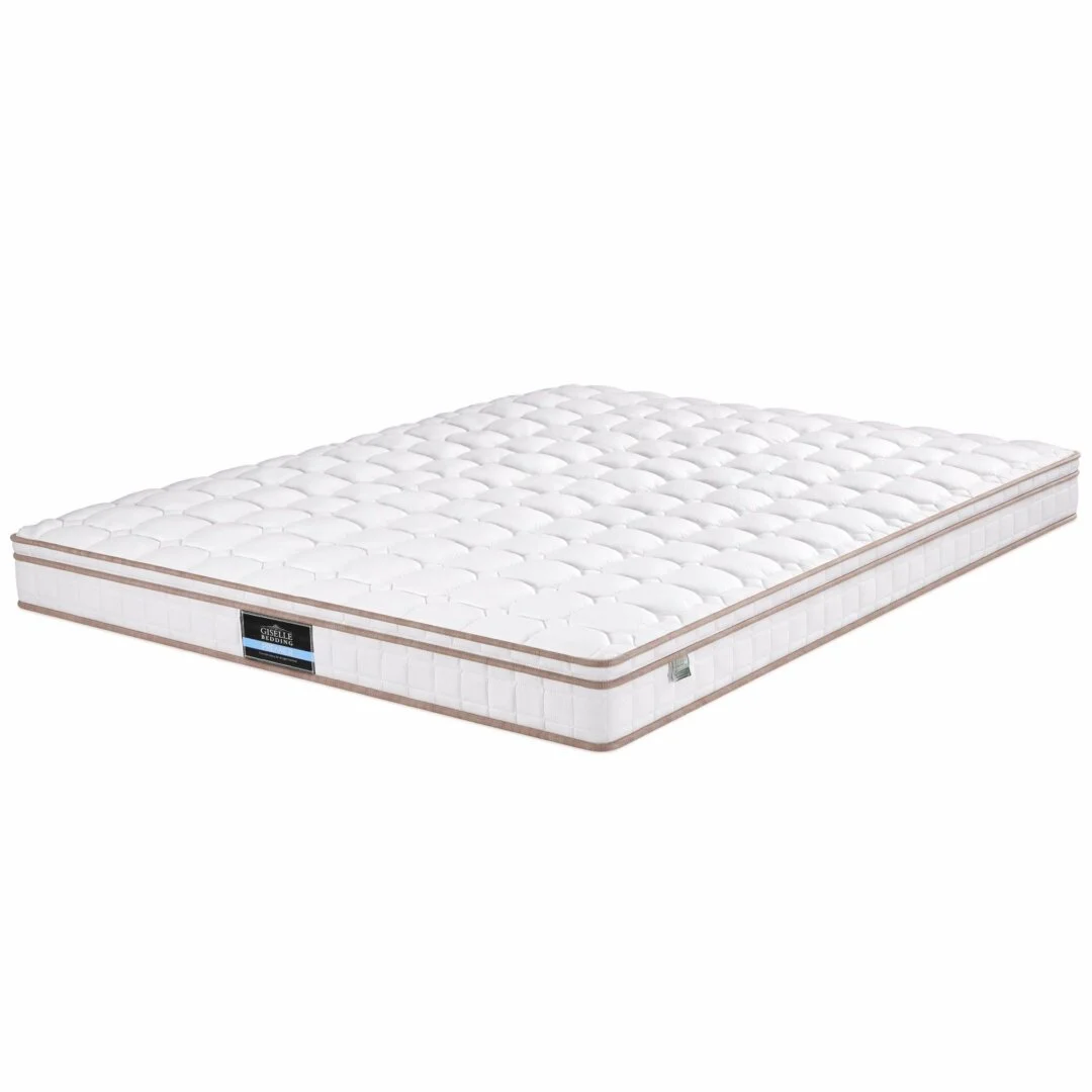 Giselle 20 cm Firm Double Mattress Pocket Spring for Bedroom or Guest Room
