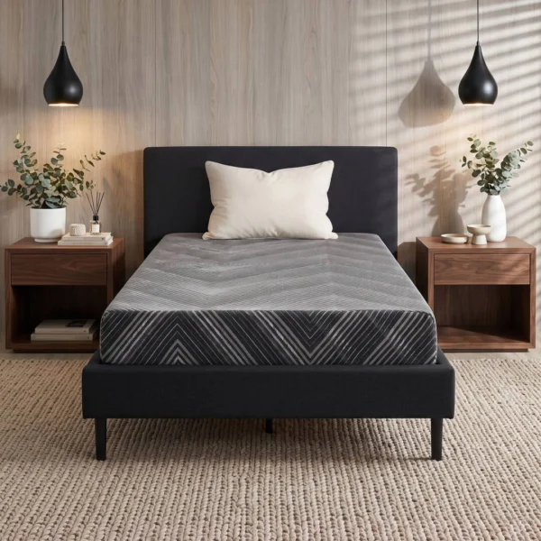 Giselle 25 cm King Single Memory Foam Mattress Gel Infused Foam Removable Cover