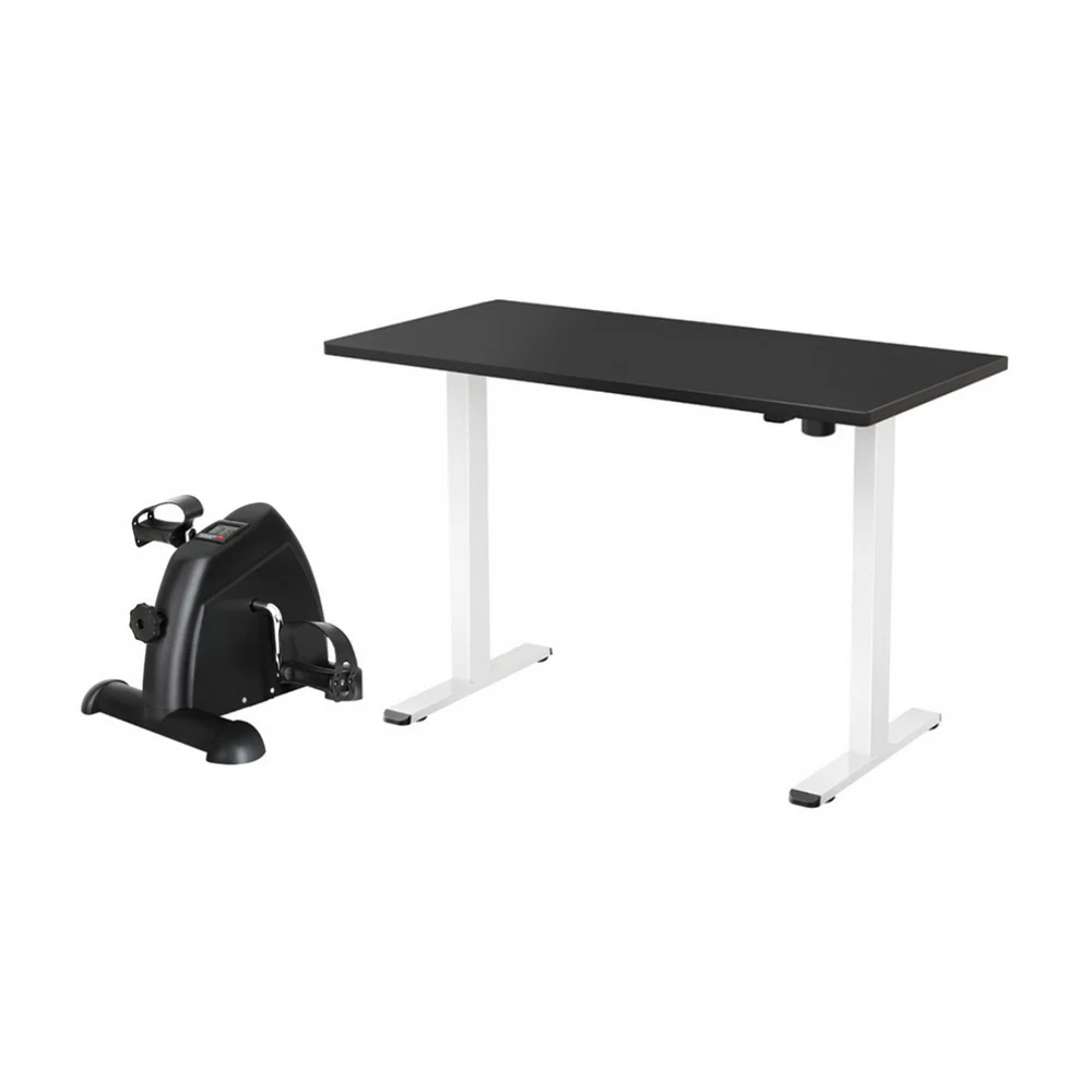 140 cm Artiss Electric Standing Desk with Mini Pedal Exercise Bike Home Office