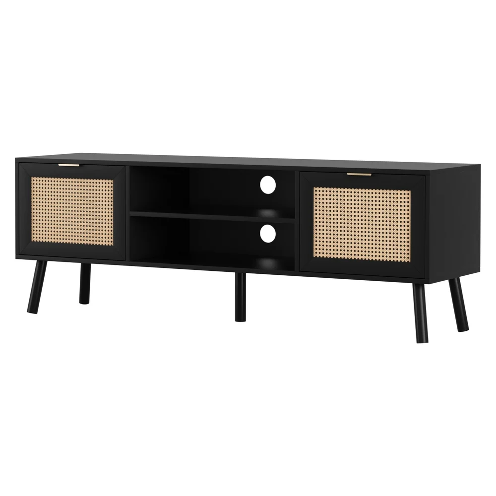 Artiss TV Unit 150 cm Storage Cabinet – Black
