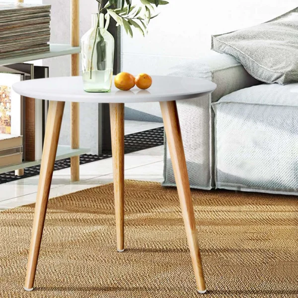 Artiss Coffee Table Round 50 cm Callix