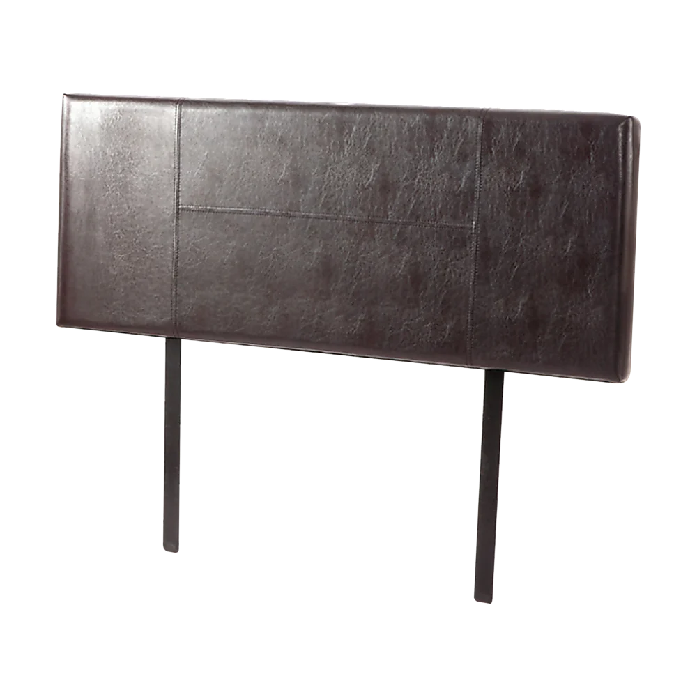 PU Leather Double Bed Headboard Bedhead – Brown