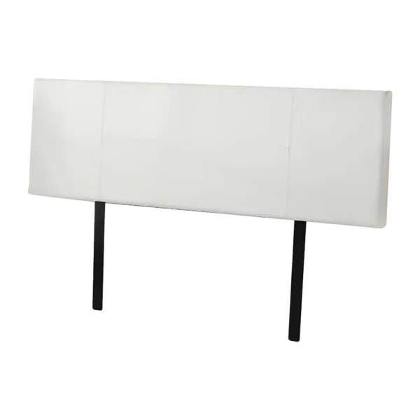 PU Leather King Bed Headboard Bedhead – White