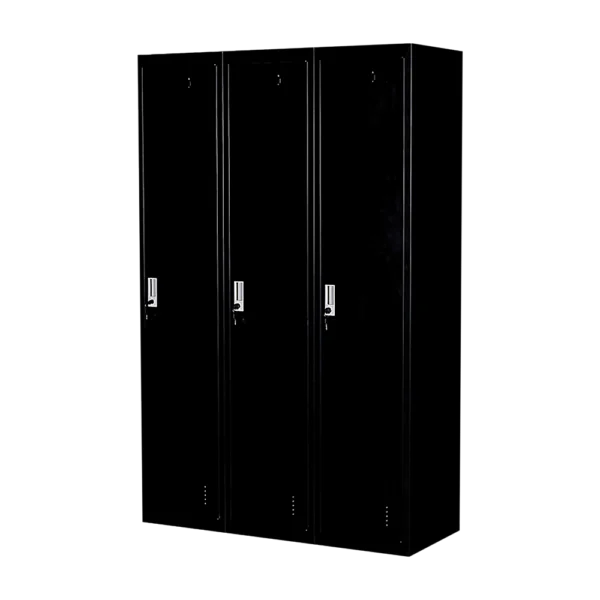 Three-Door Side By Side Office Gym Shed Storage Locker