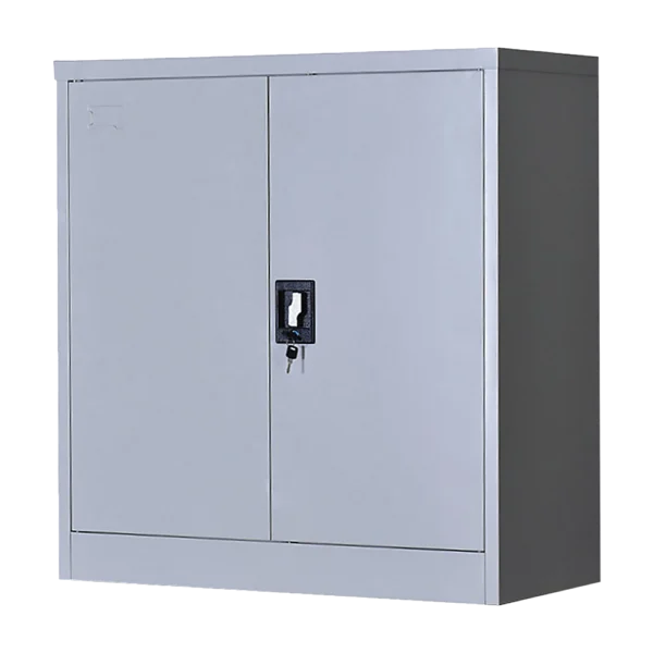 Two-Door Shelf Office Gym Filing Storage Locker Cabinet Safe