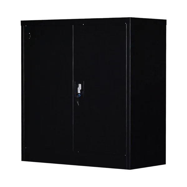 Two-Door Shelf Office Gym Filing Storage Locker Cabinet Safe